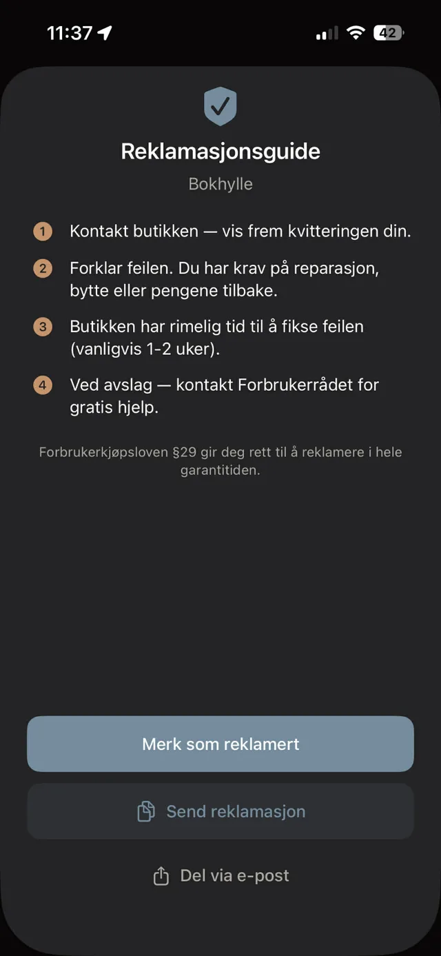 Reklamasjon